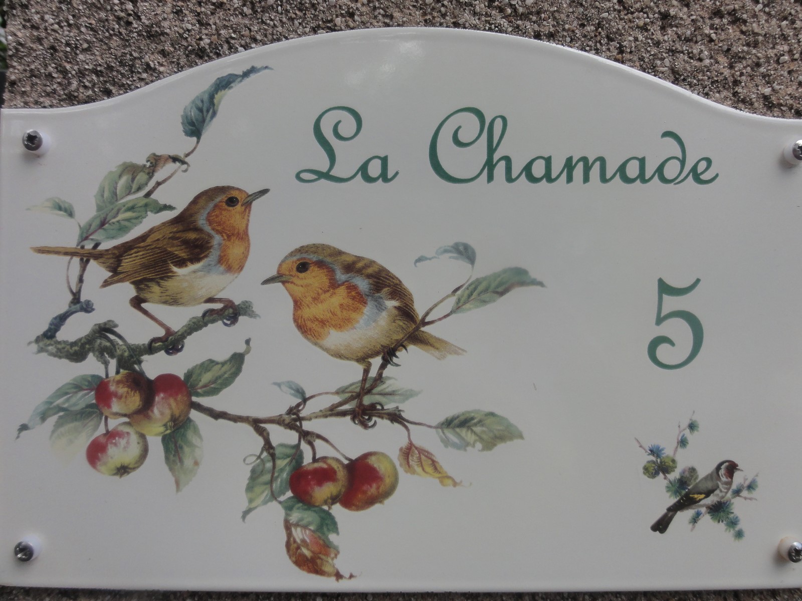 Plaque La Chamade